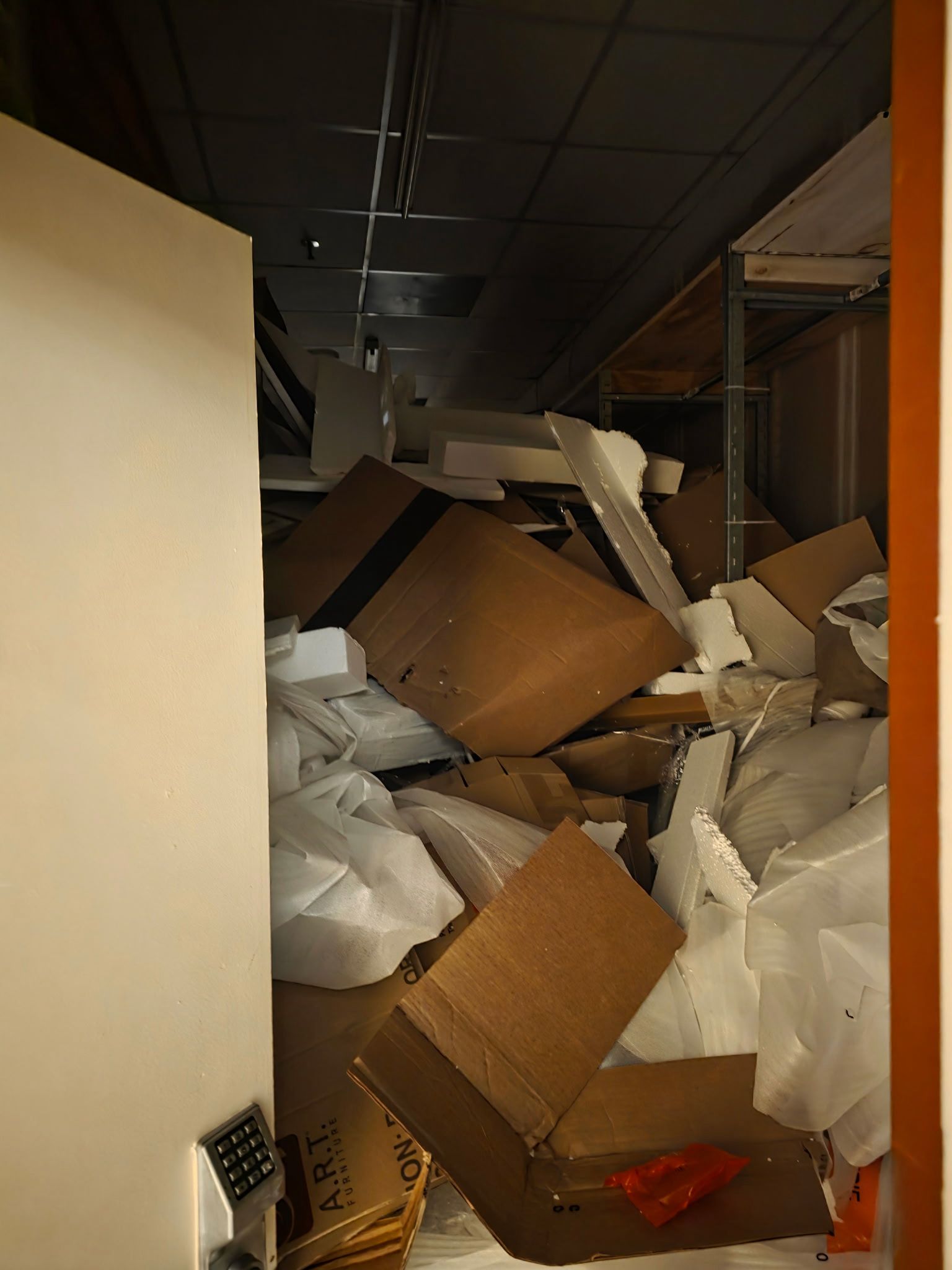 On-site cleanup support